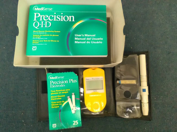Precision Qid Medidor De Glucosa En Sangre Para Reparar. 0