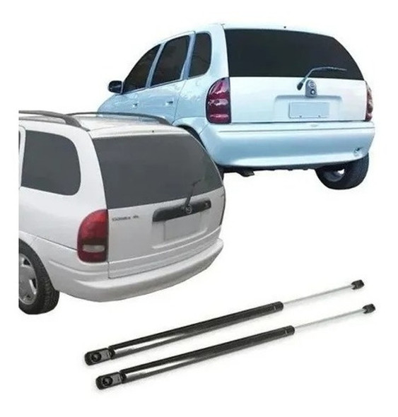 Juego X2 Amortiguadores Porton Baul Traseros Corsa Wagon 0 Juego X2 Amortiguadores Porton Baul Traseros Corsa Wagon 0