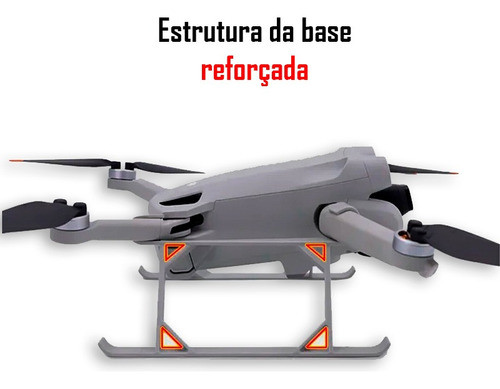 Base De Pouso E Decolagem Cinza Para Drone Dji Mini 3 Pro 1