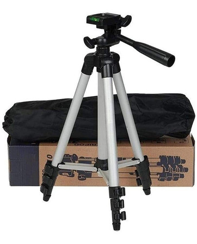 Tripode Plegable Portatil 3110 Aluminio Soporte Clip/camara 1
