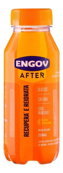 Kit C/ 3 Bebida Funcional Tangerino After Engov 250ml 0