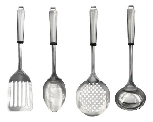 Juego De Menaje 4 Piezas Hudson Acero Inoxidable 0