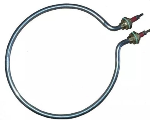 2 Resistências Panela De Cerveja 2000w 127v Ponta Reta 340mm 0
