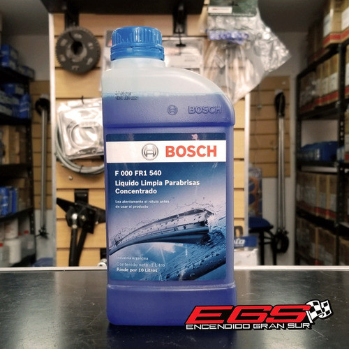 Liquido Sapito Limpia Parabrisas Bosch Concentrado 1lt Egs 1