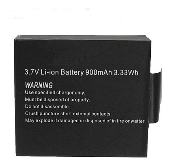 1bateria Litio Original Para Cámara Deportiva 3.7v 900 Mha. 0