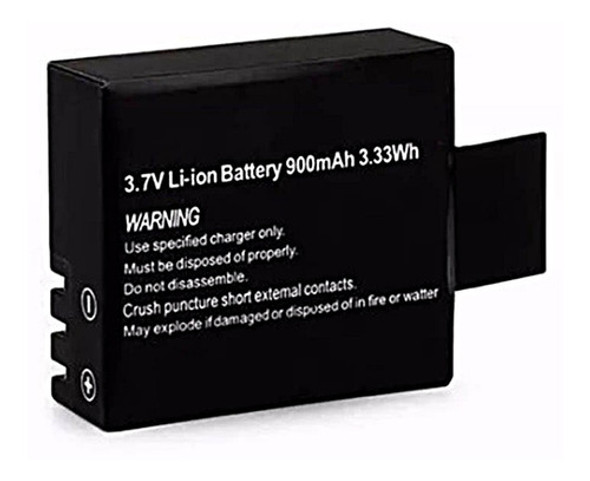 1bateria Litio Original Para Cámara Deportiva 3.7v 900 Mha. 1