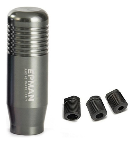 Pomo De Cambios Aluminio Anodizado Titanio Jdm Epman 0