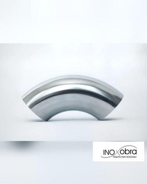 Curvas Acero Inoxidable  38mm. 1