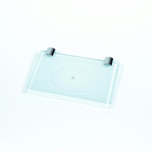 Kit Para Banheiro Em Vidro 06 Peças Reto Branco 1