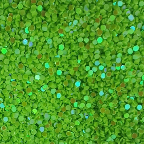 Confete Redondo 1mm Ro.150520 C/100g Verde Bb 0
