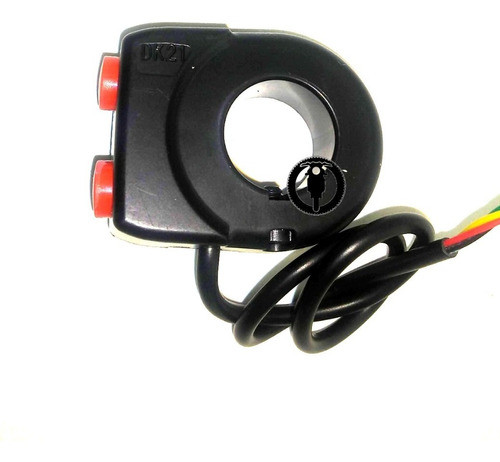 2 Botones Switch Interruptor Ficha De Faros Auxiliares Motos 0