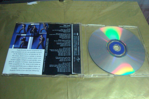 Cd Single Promoçao Paulo Ricardo Por Amor 1