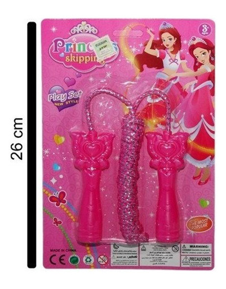 Juego De Soga O Cuerda Para Saltar Con Glitter Y Agarre 1