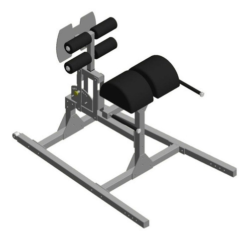 Plano Maquina De Gimnasio. Ghd Para Gluteos Y Espinales 0