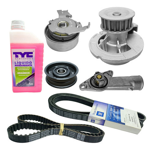Kit Distribucion Gm + Polea Corsa 2 Meriva 0
