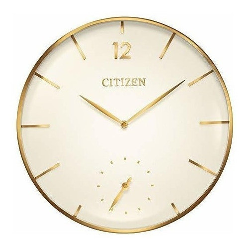 Reloj De Pared Circular Ciudadano Galeria Cc2034 En Tono Do 0