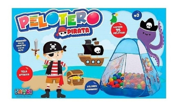 Pelotero Infantil Pirata Art. Fd7703 Faydi 1