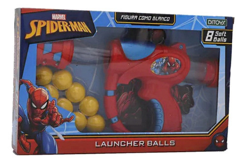 Spiderman Launcher Balls Ditoys 1