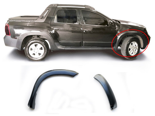 Renault Oroch Fender De Guardabarros Delantero Derecho 2 Pzs Silvaflex 0