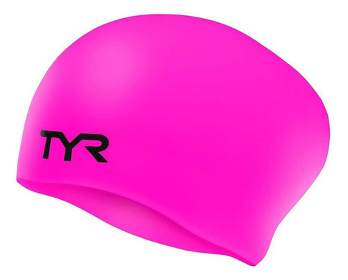 Tyr Gorro Natación Silicona Sin Arruga Rosa 0