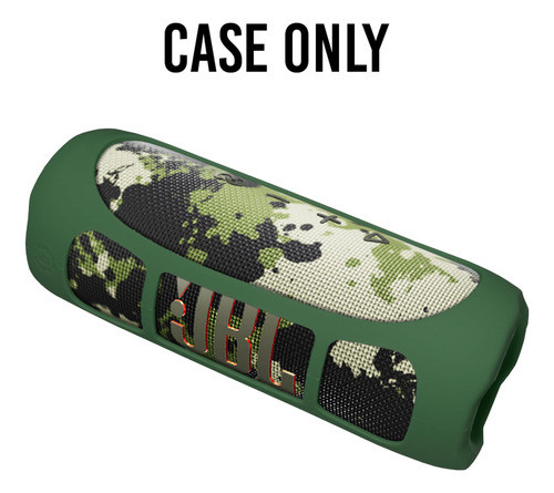 Funda De Silicona Para Altavoz Jbl Flip 6 Impermeable-verde 1