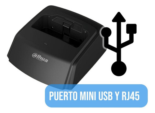 Base De Carga Para Mpt300 Carga De Energía/datos/usb Dahua 1