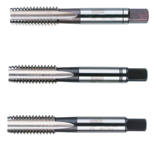 Jogo De Machos Manuais Nr 5 X 40 Unc Dormer E1085-40no8 E108 0