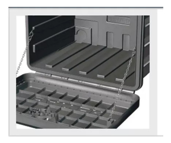 Caja De Herramientas Plastica Eco 500mm P/camion + Sop Vert 1