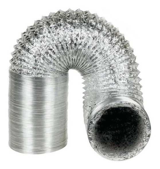 Duto Flexível Aluminizado 400 Mm P Coifa Exaustor 05 Metros 0