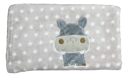 Manta Cinza Hipopótamo - Baby Pil 0