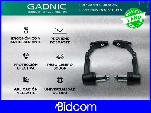 Cubre Manijas Freno Y Embrague De Moto Gadnic Universal 1