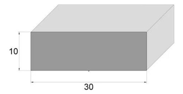 Borracha Esponjosa Macia Para Vedação 30mmx10mm 10 Mts 1