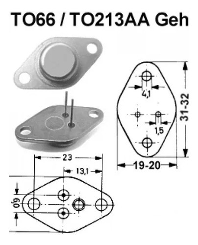 Transistor 2sc643 2sc 643 Semic Npn 1100v 2.5a 50w To-3 Htec 1