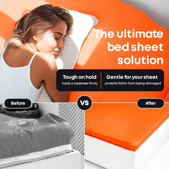 5 Stars United Juego De Correas Para Sábanas, Cierres Elásti 1