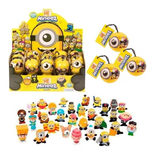 Minions Pelota Coleccionable X 1 Mineez Wabro 8201 0