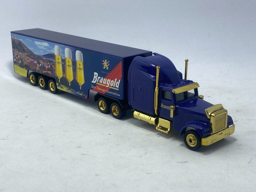 Nico Camion Tractor Americano Trailer C/publicid H0 (cca 66) 1