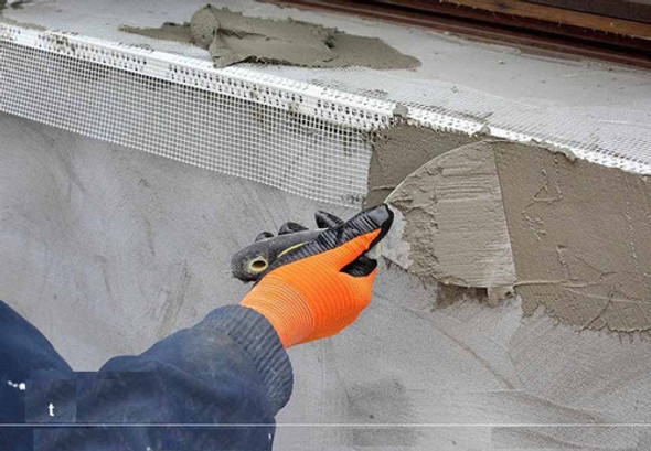 Cantonera Durlock Pvc Con Malla Fibra De Vidrio 2,5m Gavatex 1