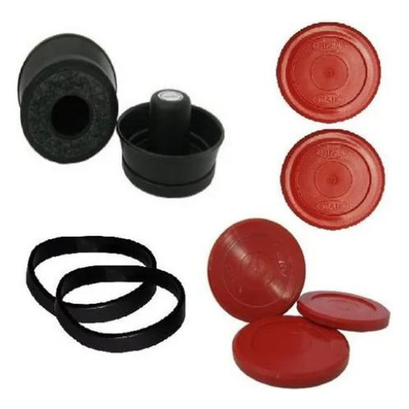 Kit Air Game Rebatedor Disco Carpete E Borracha Aero Hochey 0