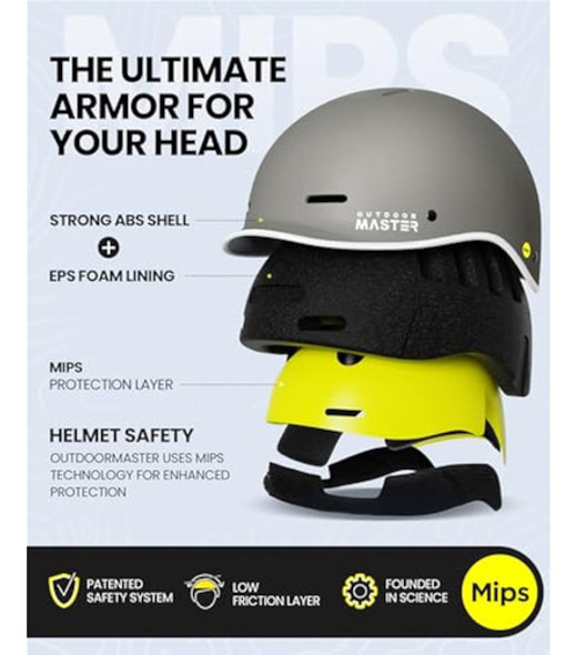 Outdoormaster Mips - Casco De Bicicleta Para 1