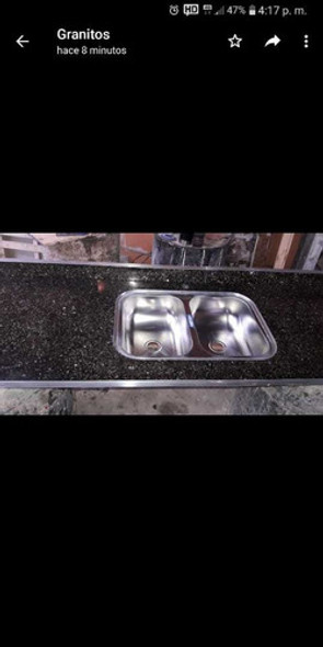 Mesada De 182x062 Bacha Simple Incluida Granito Reconstituid 1