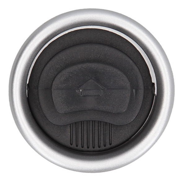 Tapiceria Difusor De Aire Color Negro Aro Plata Lateral 0