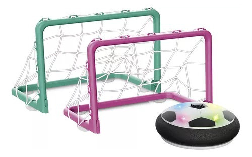 Brinquedo Kit Air Soccer Com Led 2 Traves Zippy Toys 0