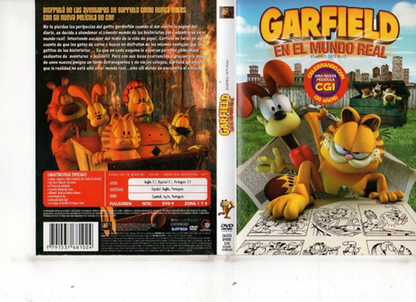 Garfield En El Mundo Real - Dvd Original - Buen Estado 0