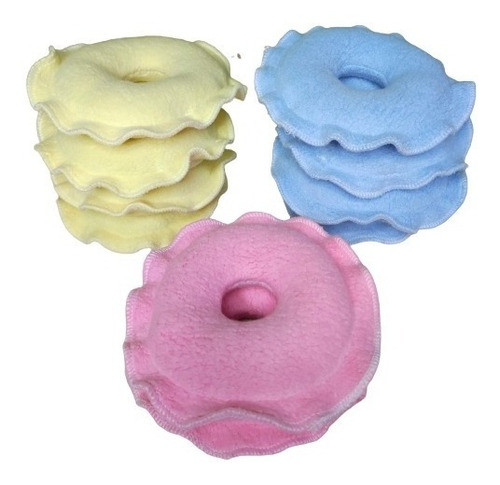 20 Rosquinhas Amamentação - Tecido Absorvente (10 Pares) 0