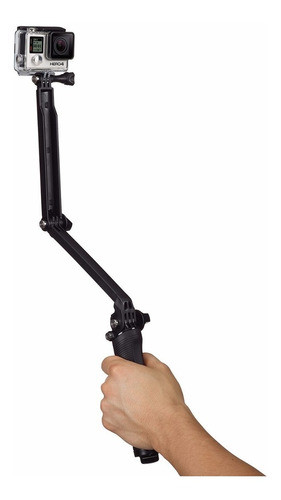 Bastão Gopro 3 Way Portátil Dobrável Jaws Suporte Mão 360 1