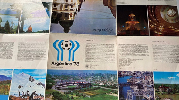 Folleto Mundial 78, Fútbol Turismo, Cr05 0 Folleto Mundial 78, Fútbol Turismo, Cr05 0