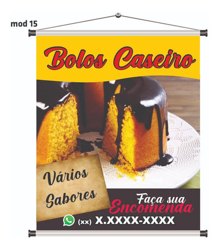 Banner Bolo Caseiro 0