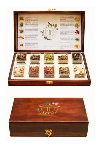 Estuche Mixologia Botánica Gin Indomita Terra X 10 Botanicos 0