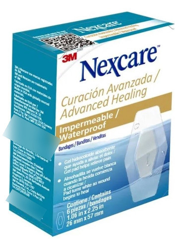 Banditas Imperm Transp Curacion Avanzada X6 - 3m Nexcare 0
