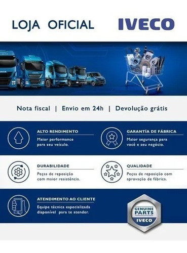 Correia Motor Sem Ar Original Iveco Tector 5801378015 1
